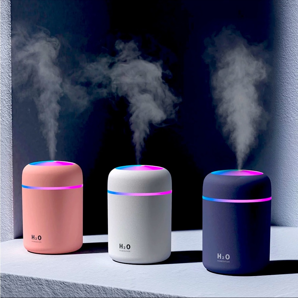 Portable air humidifier